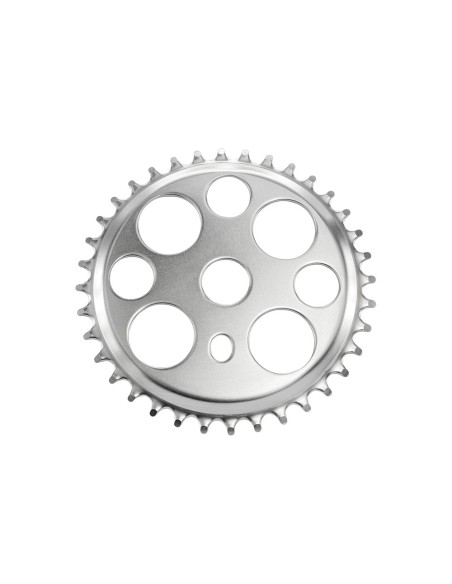 Lowrider Lucky 7 Steel Chainring 1/2 X 1/8 36t Chrome.